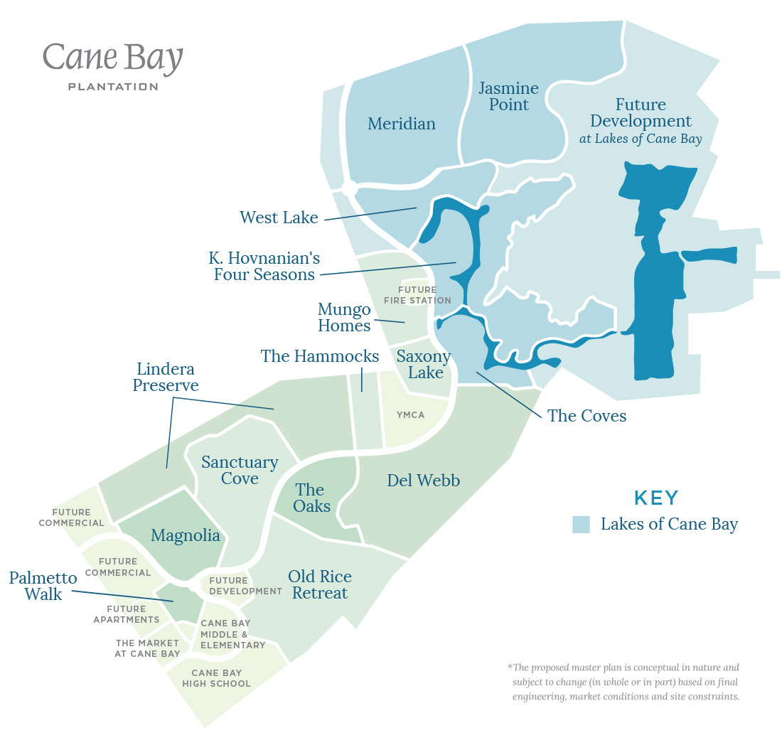 Cane Bay Plantation Community Map
